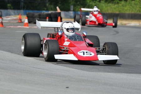 Collin Jackson in his beautifully restored 1973 Brabham BT40 is just one of the fast, classic racing cars that will be competing at the BC Historic Motor Races this weekend. - Brent Martin photo