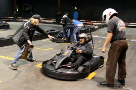 Team Cheatah makes another lightning-quick pit stop en route to sixth place. - Jock Hobson photo