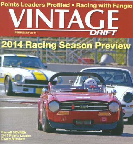 Vintage Drift for February 2014 - cover image courtesy of Martin Rudow and SOVREN; photo by Marshall Autry 